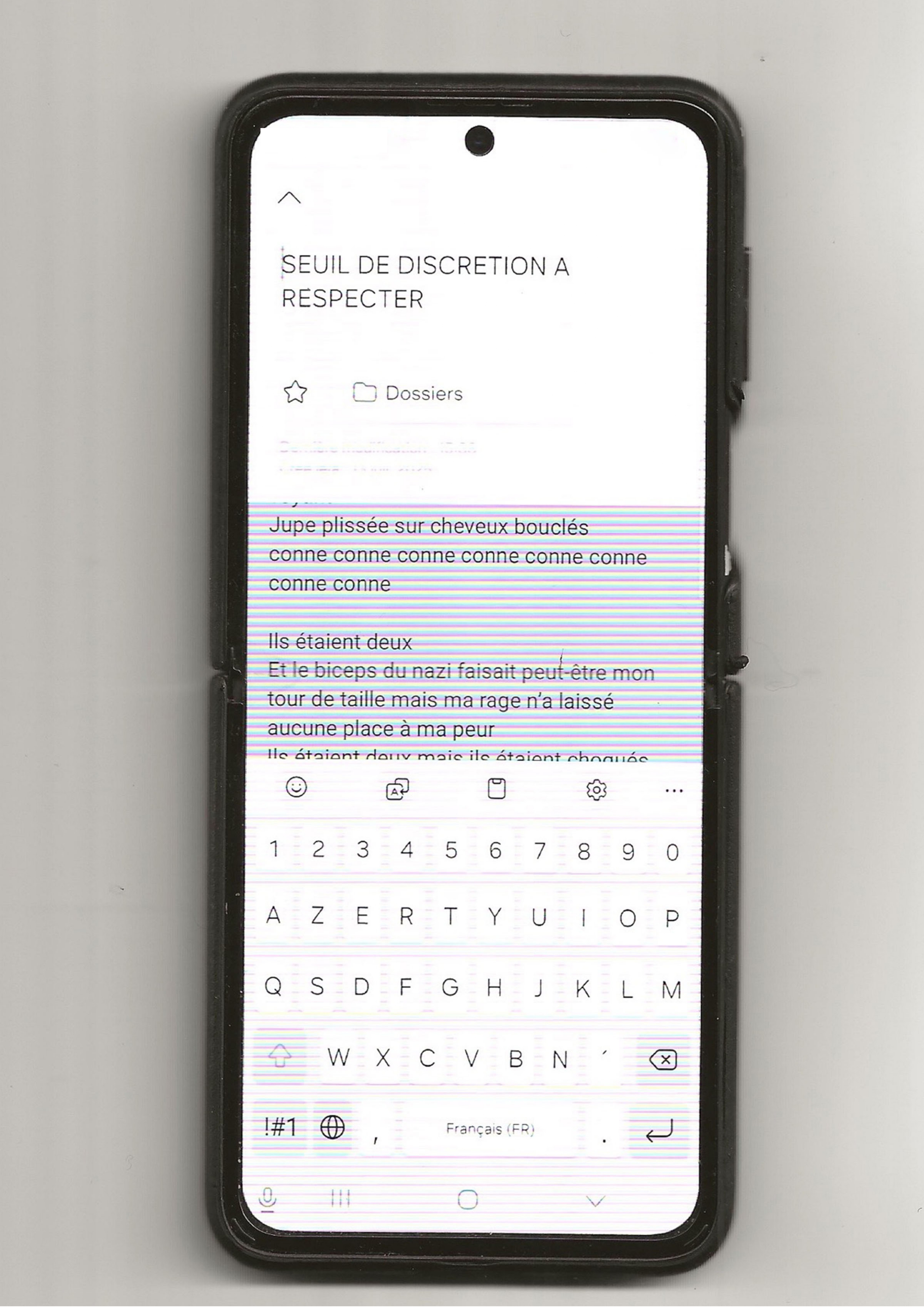 Première page du PDF