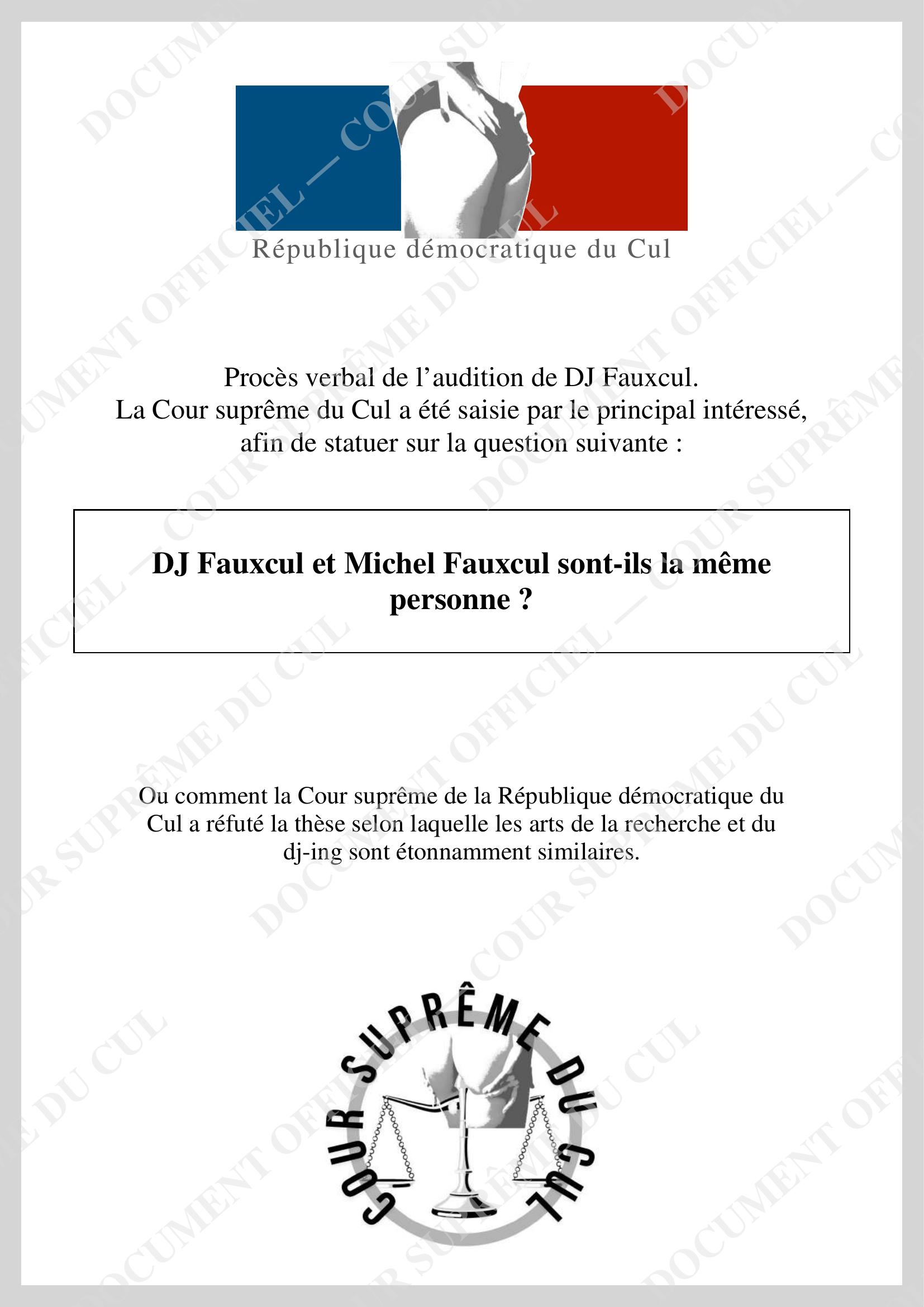 Première page du PDF